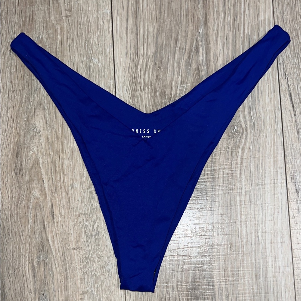 Lioness Blue High-Cut Bikini Bottom